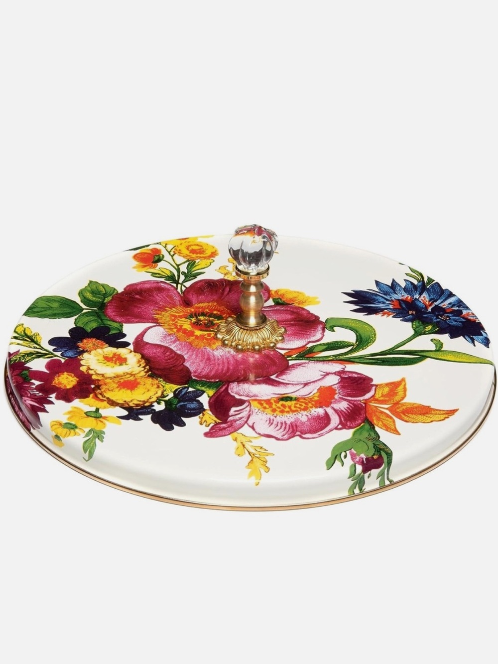MacKenzie Childs Flower Market Cheese Course